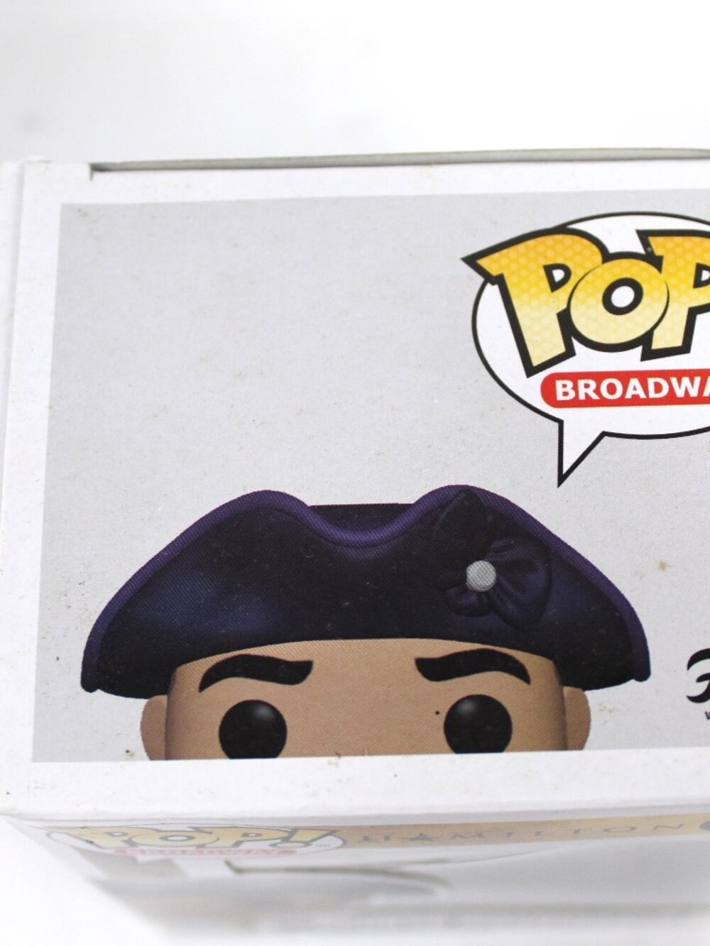 FUNKO POP! BROADWAY HAMILTON VINYL GEORGE WASHINGTON BOXED #05 NIB UNOPENED AS-I - Picture 8 of 8